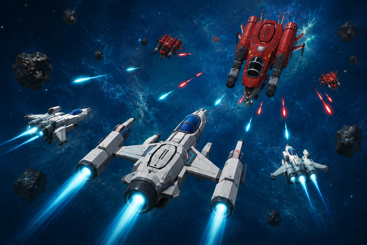Neonaut 2.0 fleet battle